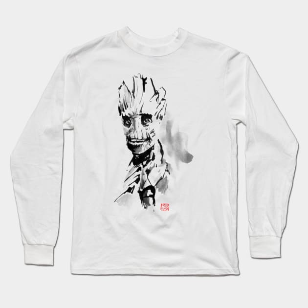 groot Long Sleeve T-Shirt by pechane